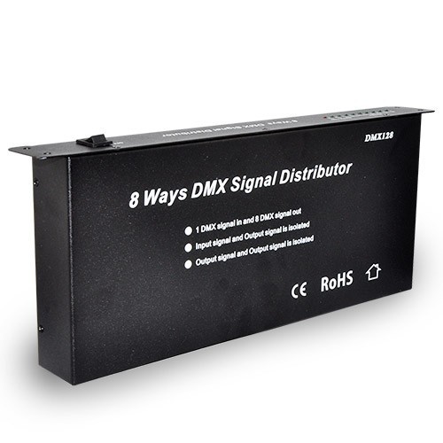 8 Channels DMX512 Signal Amplifier Multi Ports