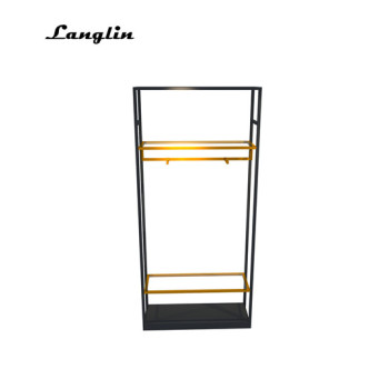 Langlin Stainless Steel Clothing Display Rack