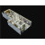 High end custom clothes display racks for clothing color lamp with decoration.