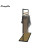 Hot new stainless steel clothing store central island display rack