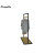 Hot new stainless steel clothing store central island display rack