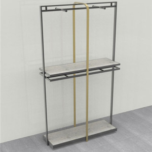 Hot selling stainless steel garment racks  for boutique clothing store