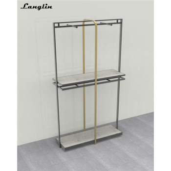Hot selling stainless steel garment racks for boutique clothing store