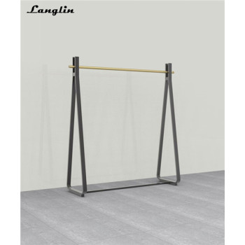 High quality metal clothes display racks for garment shop