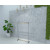 Customized Rose gold metal shelf rack display for clothing Exclusive shop