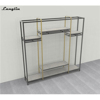 Retail mental display racks for garment