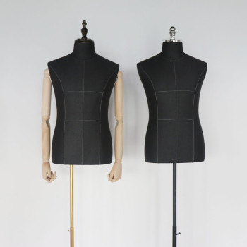Customized independent design half-length clothing show FRP mannequin