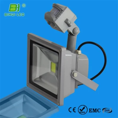 High performance indoor/outdoor waterproof IP65 motion sensor 10w/20w/30w mini led flood light projector