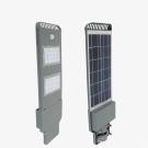 Wholesale all in one integrated solar led street light 40w with radar sensor