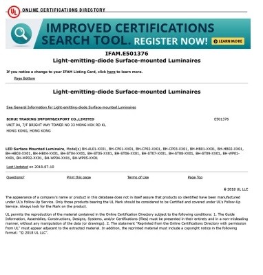 Certificación UL
