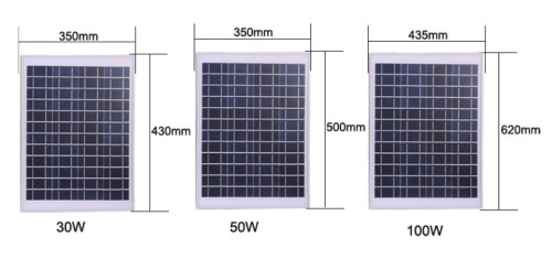 O novo modelo de 30w de lâmpadas solares LED de alta qualidade para iluminação exterior