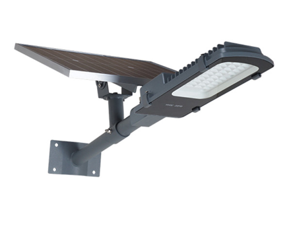 high lumen IP65 waterproof 20w/30w/50w LED split solar street lamp for street and garden