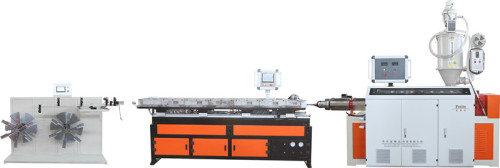 新型高速PP-PE PVC波纹管机生产线