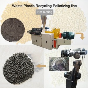 PVC pelletizing machine for making granules Manufacturer Fosita Company