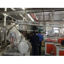 One sets of PE pipe production line is delivered to Bangladesh