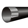 Perforated steel belt polyethylene composite pipe production line