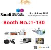 We'll attend Saudi Plastic Exhibition on 12-15 June