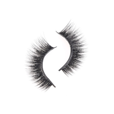 personalized 3D cruelty free faux mink strip eyelashes