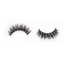 Luxurious Long Thick Eye lashes Box Wholesale 3d really mink bottom strip lashes