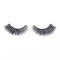 hot sell!!private label clear band false eyelash 3D mink lashes with custom eyelash box packaging