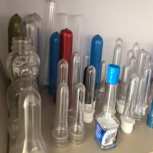 2-4 cavities  semi automatic pet blowing machine for making plastic bottles