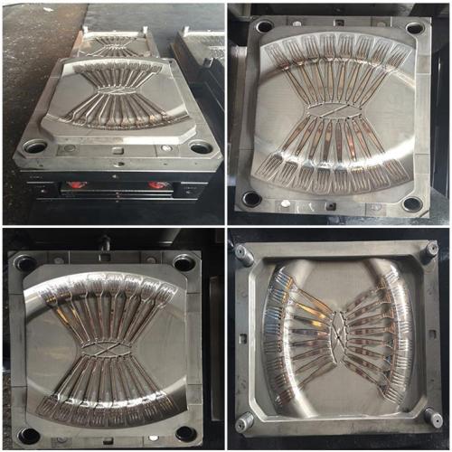 Custom Top Quality Disposable Plastic Injection Fork Mold