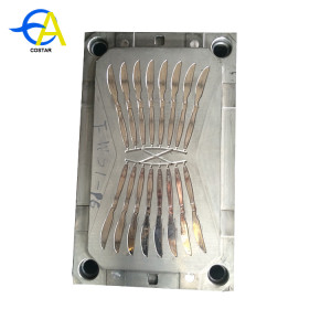 Disposable plastic knife and fork and spoon mold injection molding