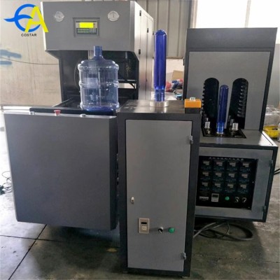 2-4 cavities  semi automatic pet blowing machine for making plastic bottles