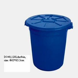 Factory price high quality plastic round dustbin mold