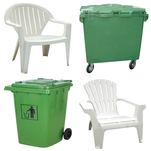 Factory price high quality plastic round dustbin mold