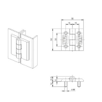 CL226-2A   Hinge for Low voltage switchgear accessories  from JUCRO Electric
