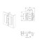 CL226-2A   Hinge for Low voltage switchgear accessories  from JUCRO Electric