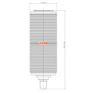 40.5KV Vacuum Interrupter JUC61070 2000A for vacuum circuit breaker use from JUCRO Electric
