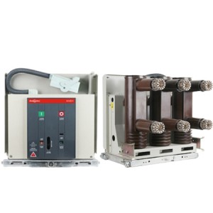12KV Vacuum Circuit Breaker HVD1 1250A 25KA VCB with copper parts 210mm phase distance