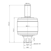 Vacuum Interrupter HCJ5 1.14kv 1000A for vacuum contactor