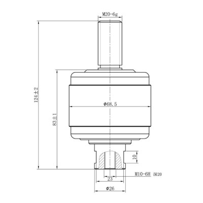 Vacuum Interrupter HCJ5 1.14kv 1000A for vacuum contactor