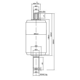 Vacuum Interrupter TD 12kv 630A 25KA (JUC610)   for VCB use from JUCRO Electric