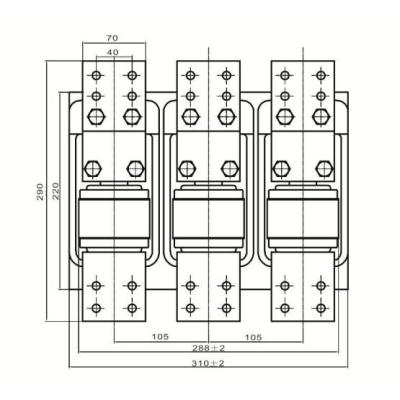 Vacuum Contactor HVJ30 1.14kv 1250A AC for switchgear from JUCRO Electric
