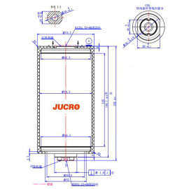 Вакуумный прерыватель JUC61182 12KV 630A для использования с выключателем нагрузки от JUCRO