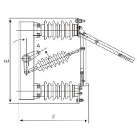 Disconnecting Switch GW-12 GW-40.5 series outdoor HV From JUCRO Electric