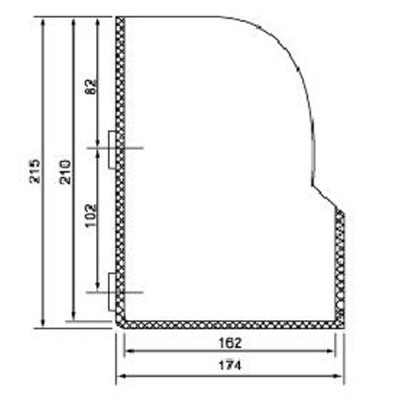 Up insulation cover JV2  for 12KV vacuum circuit breaker from JUCRO Electric
