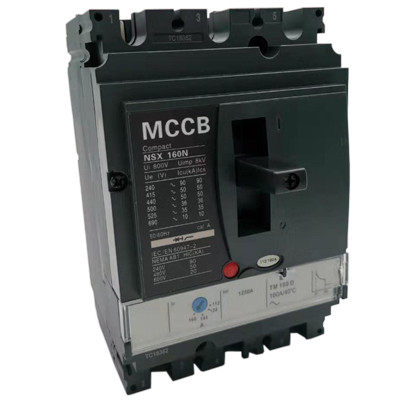 Moulded Case Circuit Breaker JCNSX160NT 63A MCCB Thermal magnetic Type from HUBEI JUCRO ElECTRIC