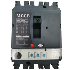 Moulded Case Circuit Breaker JCNSX160NE 63A MCCB Electronic Type from HUBEI JUCRO ElECTRIC