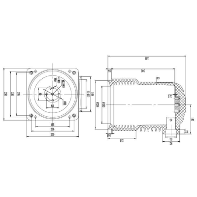 Contact box  CTH-24Q/252 for high voltage switchgear use from JUCRO Electric
