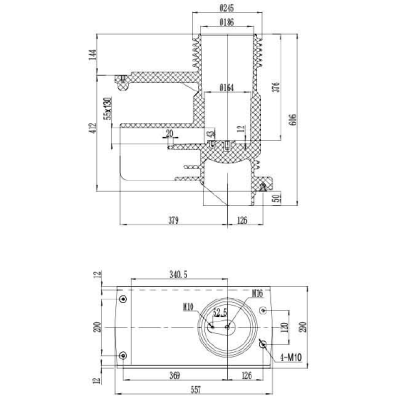 Contact box  CTH-35Q/6061 for high voltage switchgear use from JUCRO Electric