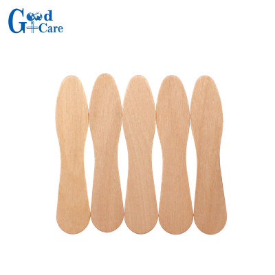 Wooden Medical Spoon Dispensing Wet Medication Mixtures Medicinal Gathering Specimens Spoon