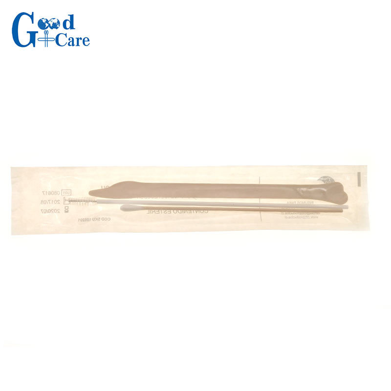 PAP Smear Kit Birch Wooden Cervical Scraper Cotton Tipped Applicator Cyto Brush Three Piece Set