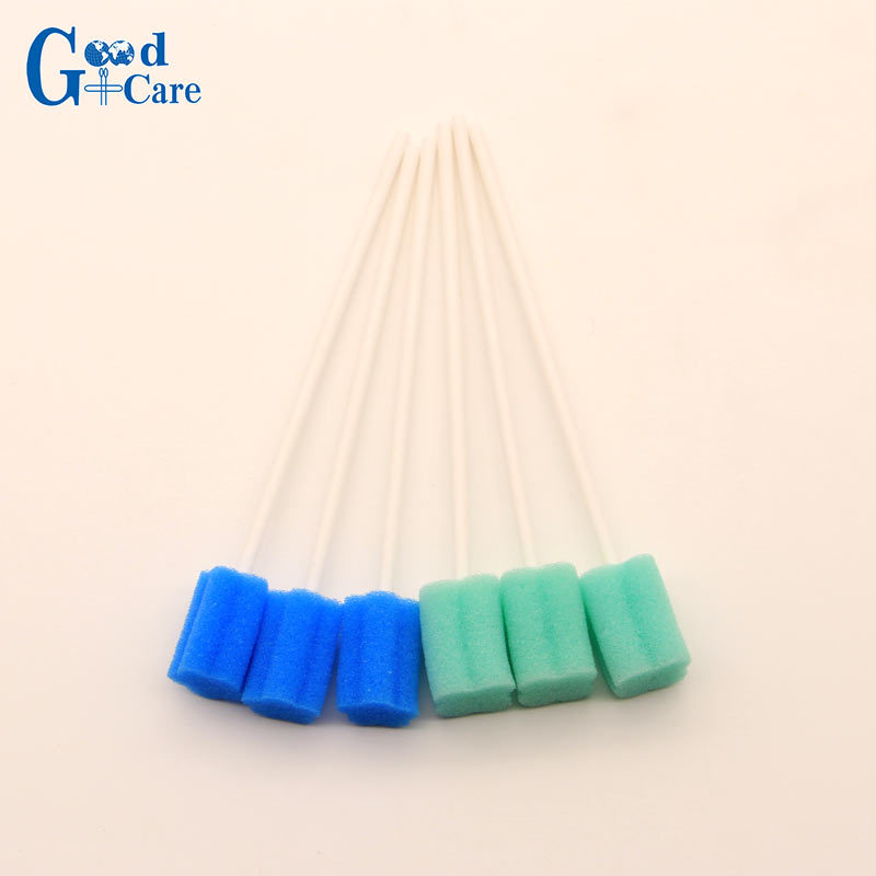 Foam Tipped Oral Swabs Disposable Oral Swabs For Mouthwashes COVID Test 