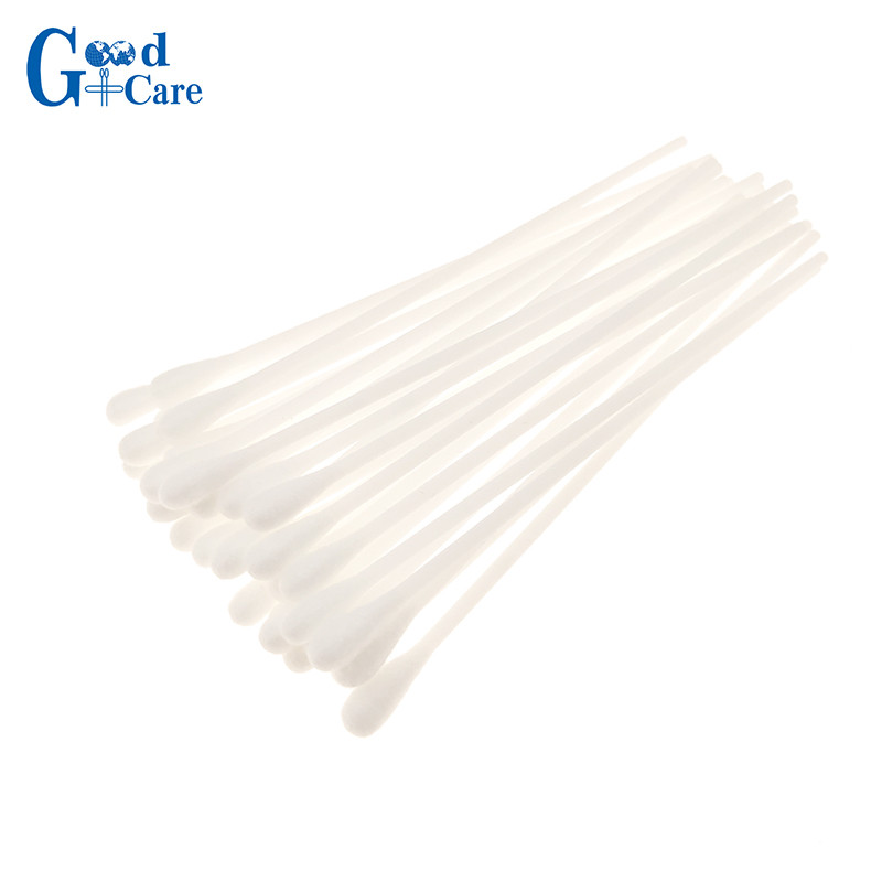 Medical cotton tipped Cotton Regular Tip Wooden Shaft Sterilization Swab