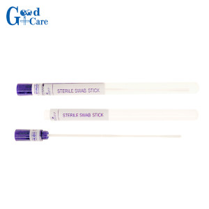 Transport Tube With Swabs Nasopharyngeal Flocking Swab With Transport Pipe Universal Viral